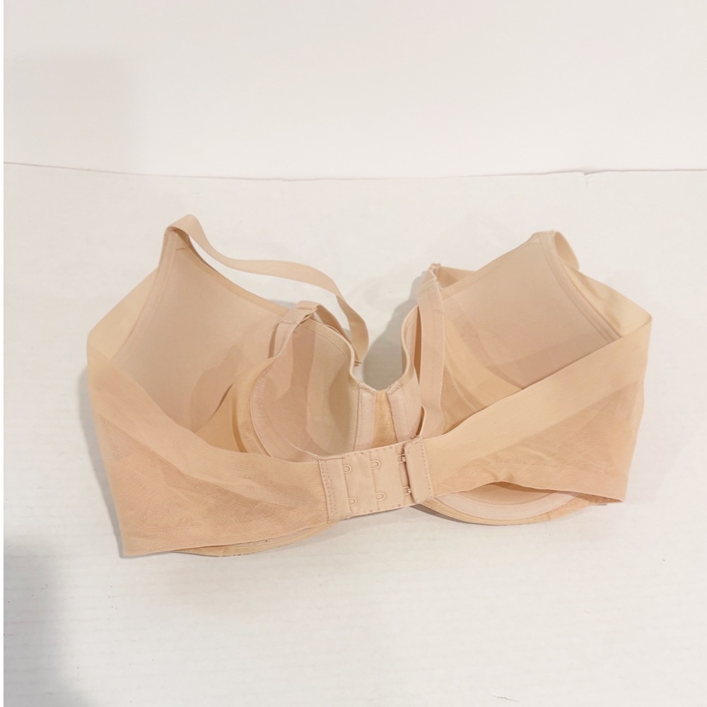 Wacoal Basic Beauty Full Figure Underwire Bra 853281 Nude Beige 32DD - Picture 2 of 3